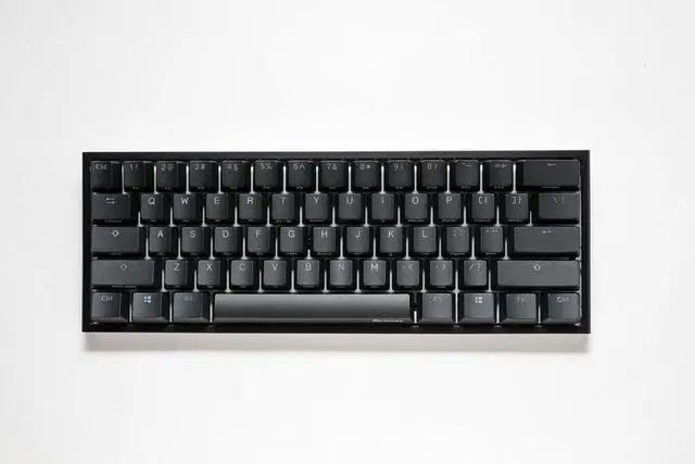 Alt view image 4 of 7 - Ducky One 2 Mini Pro RGB Mechanical Keyboard Classic Black - Gateron Red Switch