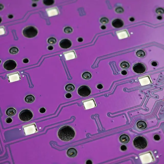 Alt view image 7 of 7 - YMDK Corne V4.1 Split 46 Keys Ergonomics 40% Layout Hotswappable Mechanical Keyboard 3D PLA RGB QMK Vial All Keys programmable Mini Independent Gaming Keyboard Kit