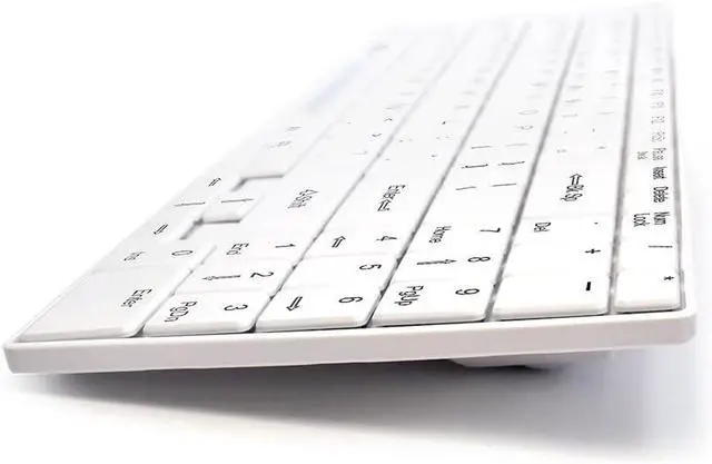 Alt view image 2 of 2 - Man & Machine Its Cool Keyboard, Washable - White