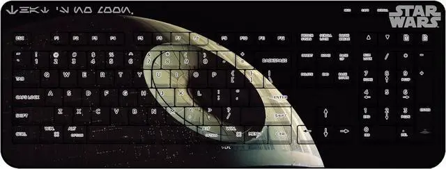 Main image of Star Wars Death Star Cinematic Moments: Discovery Wireless USB Keyboard