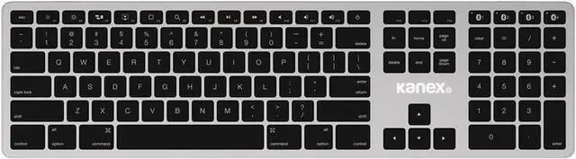 Alt view image 6 of 6 - Multi-Sync Rechargeable Keyboard for Mac and iOS
