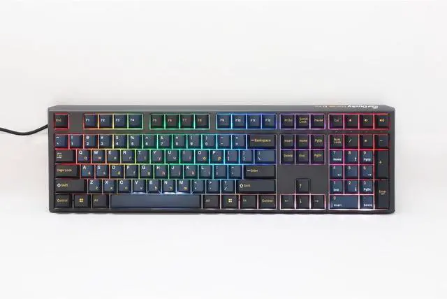 Alt view image 7 of 7 - Ducky One 3 Pro Nazca Hotswap RGB Triple Shot PBT Mechanical Keyboard (Cherry MX2A Red)