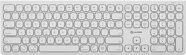 Main image of ALOGIC Echelon USB-C Rechargeable Wireless Keyboard for macOS | Keyboard with Numeric Keypad, Wireless, Bluetooth, Rechargeable. Works with Mac