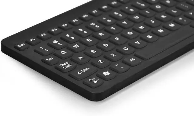 Alt view image 3 of 5 - Man & Machine Really Cool Keyboard, Sealed Waterproof - Black