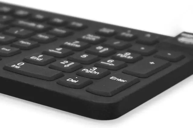 Alt view image 5 of 5 - Man & Machine Really Cool Keyboard, Sealed Waterproof - Black