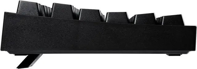 Alt view image 3 of 7 - Adesso EasyTouch 610 Mechanical Compact Keyboard with Copilot Hotkey, Blue Switches, Wired USB, Multimedia Keys, and Large Print for Enhanced Visibility | Compatible with Windows, macOS, Linux