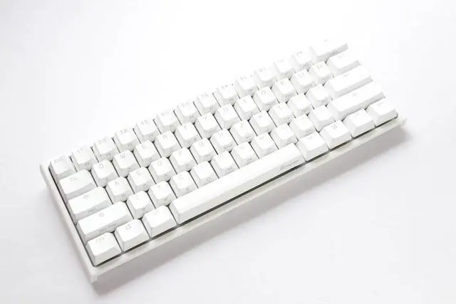 Alt view image 7 of 7 - Ducky One 2 Mini Pro RGB Mechanical Keyboard Classic White - Gateron Brown Switch