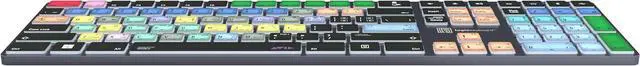 Alt view image 7 of 7 - Logickeyboard 'Titan' Wireless Keyboard Designed for Avid Sibelius on Windows  p/n LKB-SIB-TPC-US