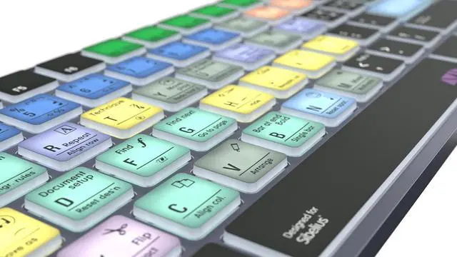 Alt view image 5 of 7 - Logickeyboard 'Titan' Wireless Keyboard Designed for Avid Sibelius on Windows  p/n LKB-SIB-TPC-US
