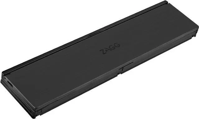 Alt view image 2 of 3 - ZAGG Pocket, Foldable Wireless Keyboard for Smartphones & Small Tablets Apple Devices - Black