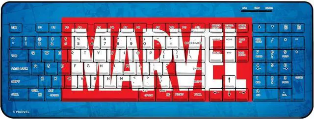 Main image of Marvel Comics Marvel Logo Wireless USB Keyboard