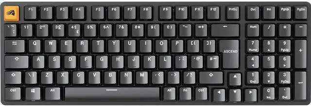 Alt view image 3 of 3 - Glorious Prebuilt Keyboard (Black - Full Size)