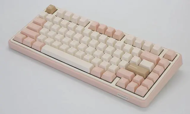 Alt view image 5 of 7 - Varmilo Minilo VXT81 Graptopetalum Mendozae TKL Hotswap Triple Mode Bluetooth + Wireless 2.4 GHz RGB Mechanical Keyboard (Gat G Pro 2.0 Yellow)