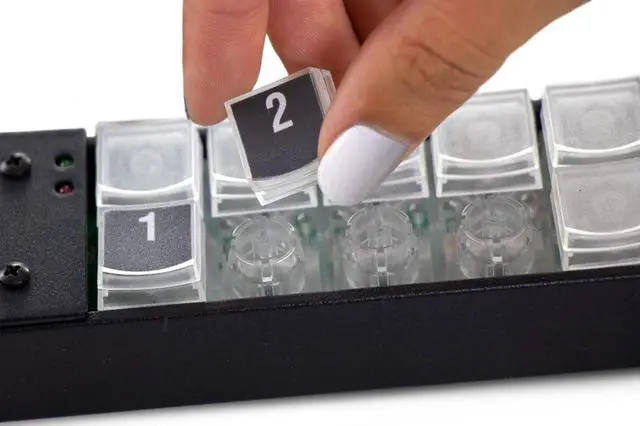Alt view image 2 of 5 - X-keys XKE-40 USB Programmable Keyboard (Standard)