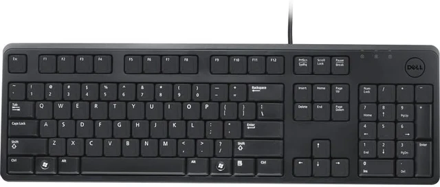 Alt view image 4 of 4 - IMS Spare - Dell-IMSourcing 104 QuietKey USB Keyboard - KB212-B
