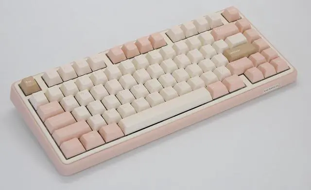 Alt view image 4 of 7 - Varmilo Minilo VXT81 Graptopetalum Mendozae TKL Hotswap Triple Mode Bluetooth + Wireless 2.4 GHz RGB Mechanical Keyboard (Gat G Pro 2.0 Yellow)