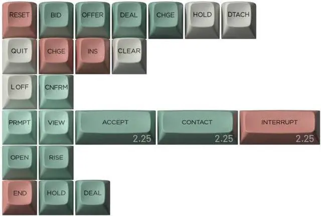 Main image of DROP MiTo MT3 9009 PBT Keycap Set, PBT Hi-Profile, Cherry MX Style Mechanical Keyboard Compatible (Novelty Kit)