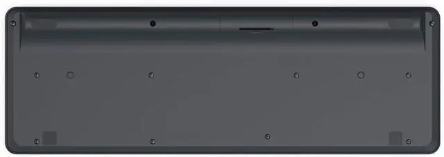 Alt view image 2 of 5 - Hama Wireless Keyboard (Multi-Device Keyboard with Cable/Bluetooth for PC, Smartphone, Tablet, Stable Connection, Battery, Silent Keys, Multimedia Keys, German QWERTZ)