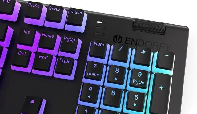 Alt view image 2 of 4 - Omnis Pudding Blue, Mechanical Gaming Keyboard, QWERTY, Kailh Blue RGB, Double Shot Pudding PBT | EY5A031