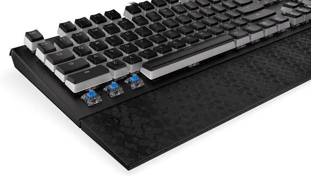 Alt view image 3 of 4 - Omnis Pudding Blue, Mechanical Gaming Keyboard, QWERTY, Kailh Blue RGB, Double Shot Pudding PBT | EY5A031