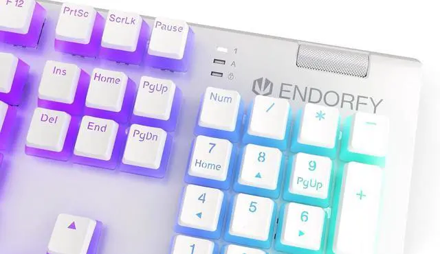 Alt view image 2 of 4 - Omnis Pudding Onyx White Kailh Brown, Full Size Keyboard, Volume Button | EY5A035
