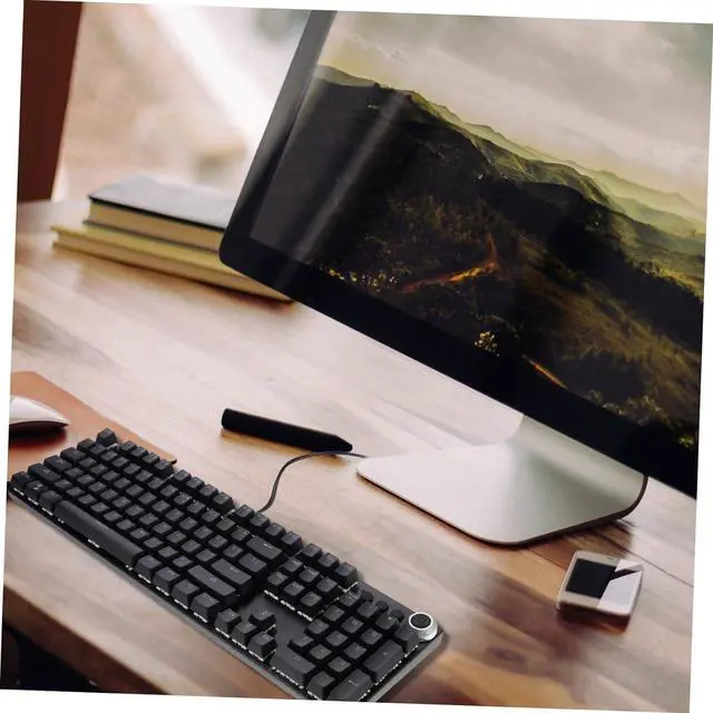 Alt view image 5 of 7 - NUOBESTY RGB Mechanical Gaming Keyboard Ergonomic Keys Computer Keyboard with Backlight Design Durable and Wear Resistant for Use