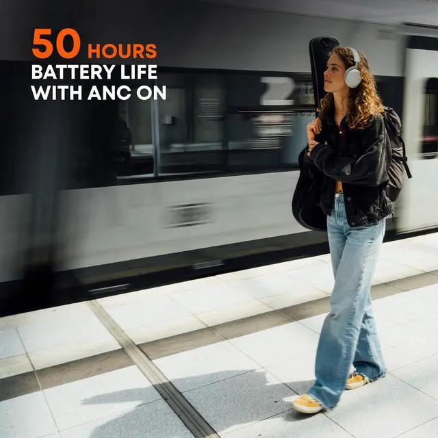 Alt view image 6 of 7 - beyerdynamic AVENTHO 300 Wireless Over-Ear Headphones with ANC, Dolby Atmos and Head Tracking (Black)