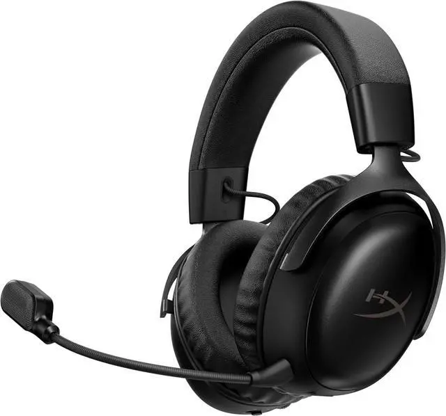 Main image of HyperX Cloud III S  Wireless Gaming Headset for Multi-Platform, 2.4GHz, Bluetooth, Battery Life up to 120 Hours 2.4GHz / 200 Hours Bluetooth, 53mm Angled Drivers, Detachable Mic  Black