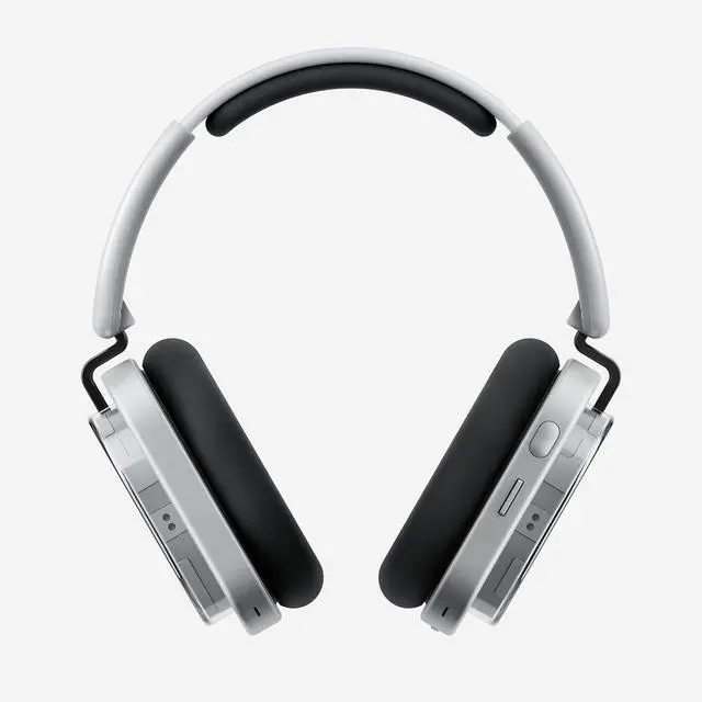 Alt view image 5 of 6 - Nothing Headphone (1) Hybrid Active Noise Cancelling Headphones, Wireless Over Ear Headphones with 6 MICS, Personalized Spatial Audio, Tuning by KEF, Up to 80 Hours Playtime, Bluetooth Headset White