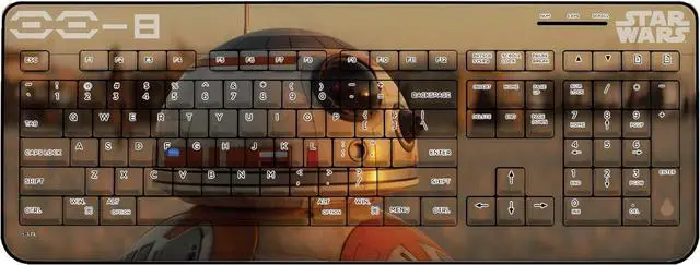 Main image of Star Wars BB-8 Cinematic Moments: Discovery Wireless USB Keyboard