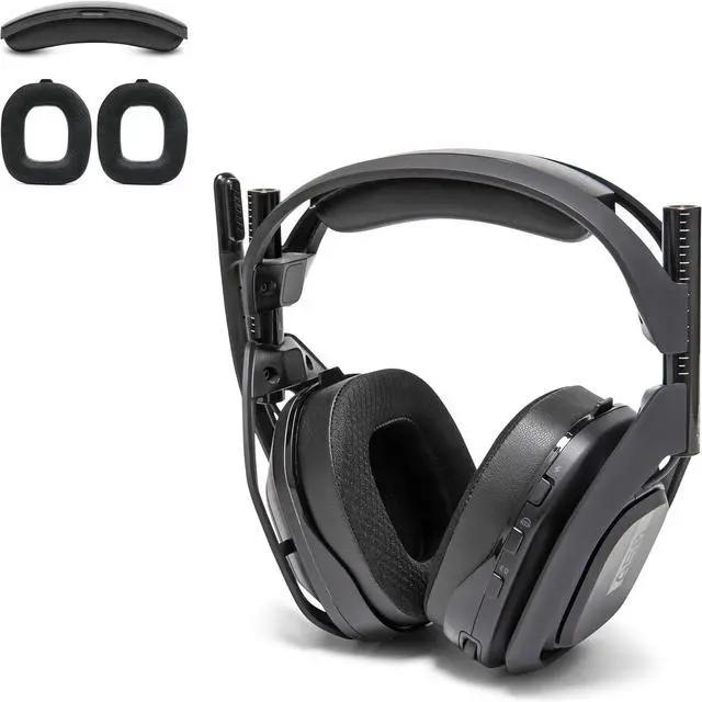Main image of WC Mod Kit A50 - Cooling Gel Earpads + Headband Replacement for Astro A50 Gen 4, Gen 5 & A50X by Wicked Cushions | Enhanced Comfort, Cooling & Durability | Black