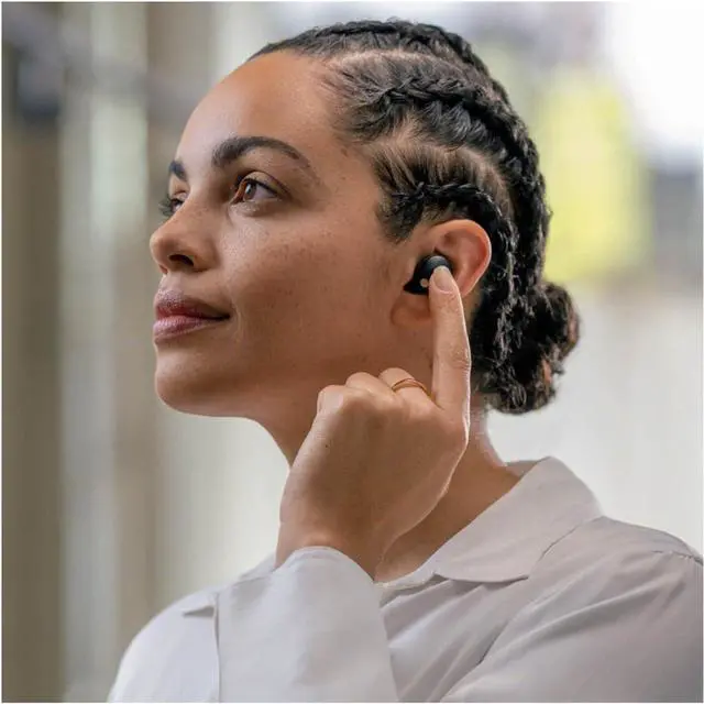 Alt view image 5 of 7 - Sony WF-1000XM5 Truly Wireless Noise Canceling Earbuds (Black) Bundle with Bluetooth Audio Transmitter (2 Items)