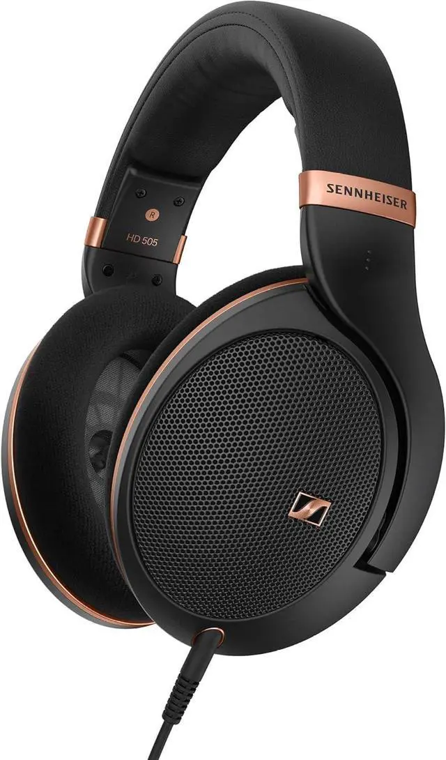 Main image of Sennheiser HD 505 Headphones, Wired, Over-Ear, with Transparent Sound and Controlled Bass, Enhanced Wearing Comfort, for Music, Work and Gaming  incl. 1.80 m Cable, Drawstring Bag  Copper Edition