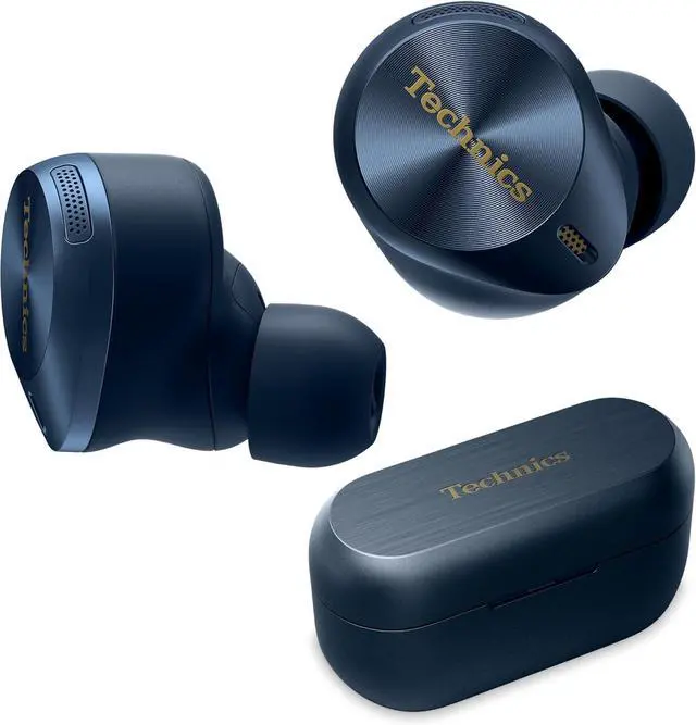 Main image of Technics EAH-AZ80-A Premium Hi-Fi True Wireless Bluetooth Earbuds with Advanced Noise Cancelling - Midnight Blue