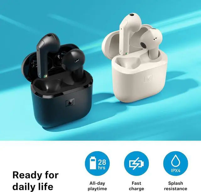 Alt view image 7 of 7 - ACCENTUM Open Wireless Earbuds - Ear Buds with Open Design Dynamic Sound and Bluetooth 5.3 for Premium Everyday Black