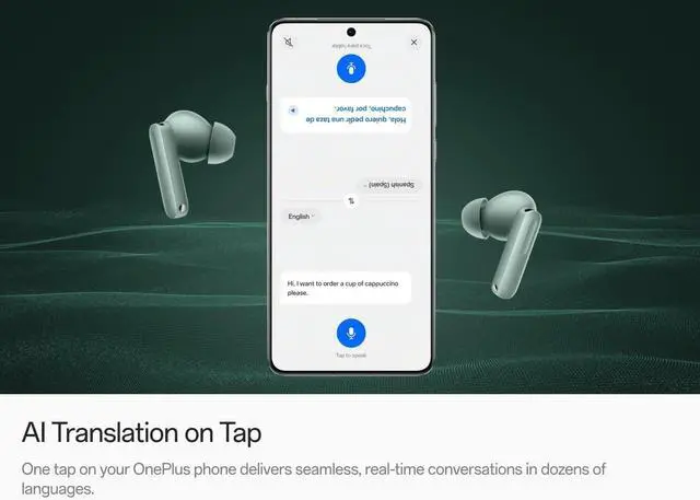 Alt view image 4 of 7 - OnePlus Buds 4, Bluetooth Wireless Earbuds, Storm Gray, E513A, in-Ear Headphones with Active Noise Cancellation