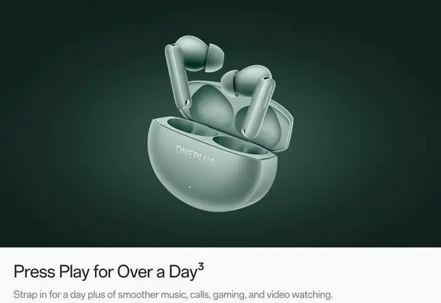 Alt view image 5 of 7 - OnePlus Buds 4, Bluetooth Wireless Earbuds, Storm Gray, E513A, in-Ear Headphones with Active Noise Cancellation