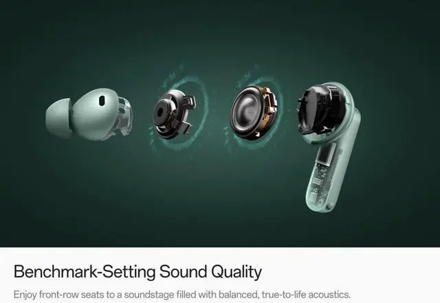 Alt view image 7 of 7 - OnePlus Buds 4, Bluetooth Wireless Earbuds, Storm Gray, E513A, in-Ear Headphones with Active Noise Cancellation