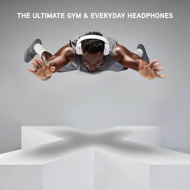 Alt view image 6 of 7 - BlueAnt Pump X - The Gym Headphones | Sports Headphones | Cushioned & Cooling Ear Pads | (ANC) Active Noise Cancelling/Advanced Transparency | Wireless | Up to 58hr Play Time (Black | Silver)