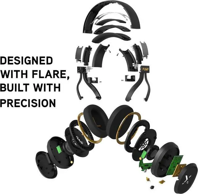 Alt view image 7 of 7 - BlueAnt Pump X - The Gym Headphones | Sports Headphones | Cushioned & Cooling Ear Pads | (ANC) Active Noise Cancelling/Advanced Transparency | Wireless | Up to 58hr Play Time (Black | Silver)