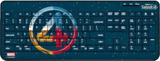 Main image of Marvel Fantastic Four Badge Wireless USB Keyboard