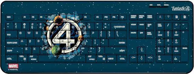 Main image of Marvel Fantastic Four Badge Wireless USB Keyboard