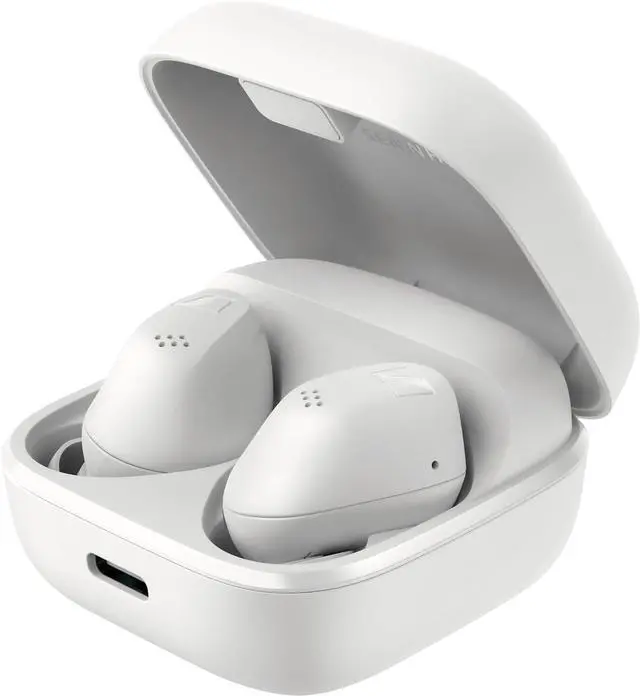 Main image of Sennheiser ACCENTUM True Wireless Earbuds - Crystal-Clear Sound with Hybrid ANC, Ergonomic Design, 28-Hour Battery Life, Touch Interface and Dual Mic Call Quality - White