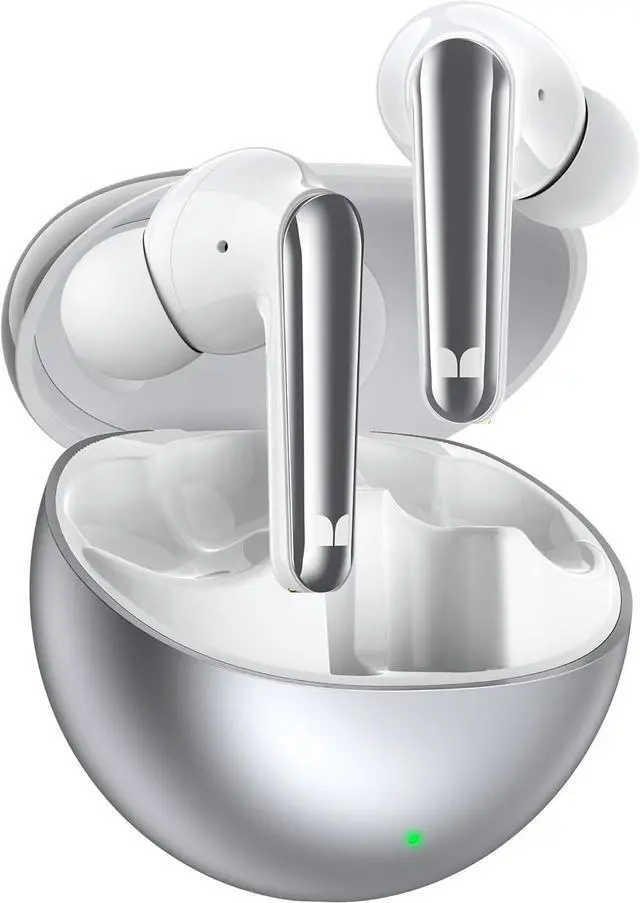 Alt view image 2 of 7 - Monster N-Lite 203 AirLinks Wireless Earbuds, Bluetooth 5.3 Headphones HiFi Stereo, Wireless Earphones with HD Clear Call, 30H Playback, Touch Control, Type-C Charging, IPX6 Waterproof in-Ear Earbuds