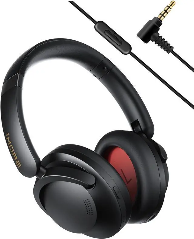 Main image of 1MORE SonoFlow Pro HQ51 Active Noise Cancelling Headphones, 4X Voice Reduction, LDAC Hi-Res Audio, 12 Custom EQ, 100H Playtime, Bluetooth 5.4, Comfort Fit Over Ear Headset for Home Office Travel
