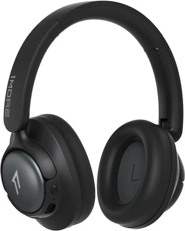 Main image of 1MORE Wireless Bluetooth Noise-canceling Headphones - HQ31 SonoFlow SE Over-Ear Headphones with Hi-Res Audio, 90H Playtime, Clear Calls, Preset EQ Via App, Comfort for Home Office Travel(Black)