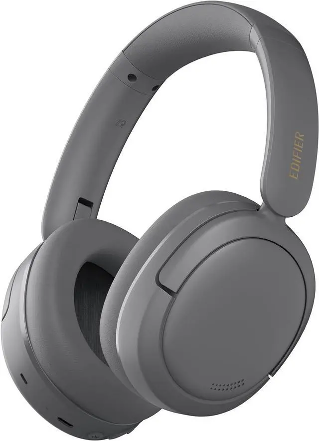 Main image of Edifier W800BT SE Wireless Over-Ear Bluetooth 5.4 Headphones - AI Call Noise Cancellation - 45H Playtime - Fast Charging - AAC Codec - Dual Device- Game Mode - Foldable - Gray