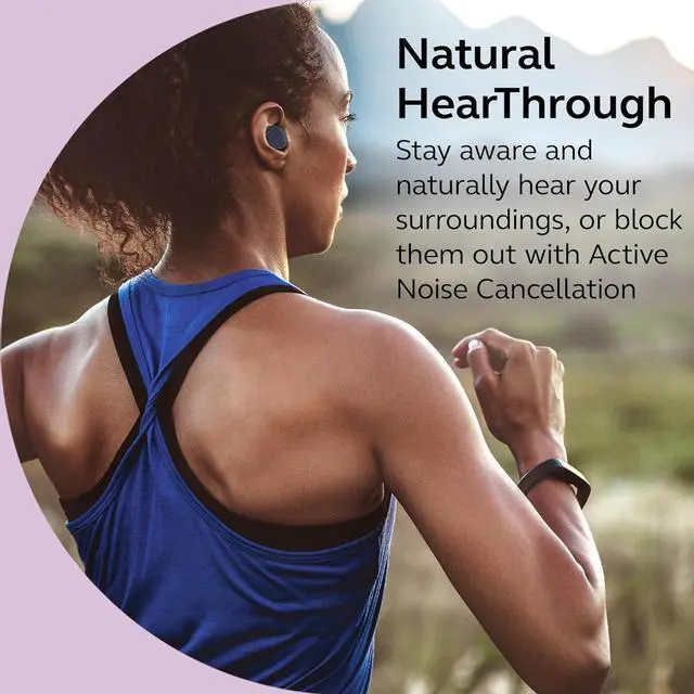 Alt view image 6 of 7 - Jabra Elite 8 Active Gen 2 Bluetooth Wireless Earbuds with Dolby Audio Spatial Sound - Advanced Workout Waterproof Headphones with Noise Cancelling, Military Grade with Smart Case - Navy