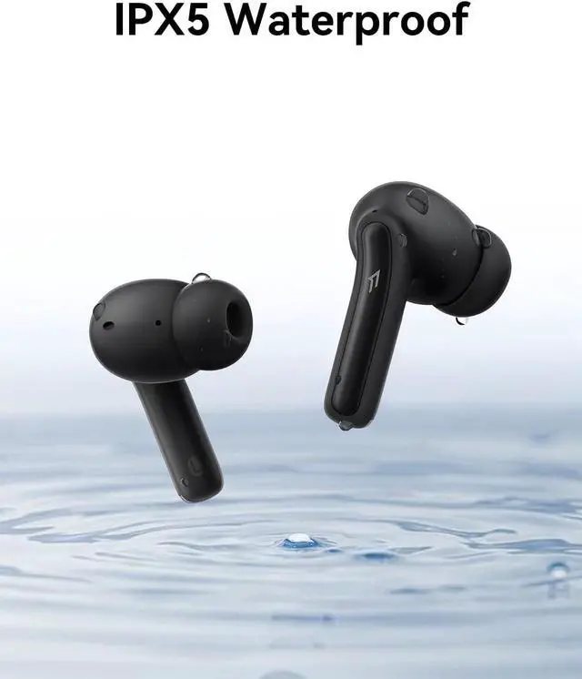 Alt view image 4 of 7 - 1MORE Q21 Wireless Bluetooth Earbuds - Active Noise Cancelling Hi-Res LDAC Headphones, Titanium Drivers 4-Mic Calls App 6 EQ Presets in Ear Headphones Earphones Bluetooth 5.4, IPX5