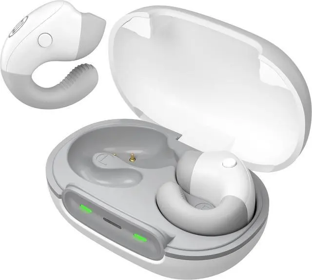 Main image of BUGANI Bluetooth 5.3 Open Ear Wireless Headphones, Clip Earbuds with Stereo Sound, 30H Playtime, Built-in Mic for Clear Calls, Waterproof for Sport Running